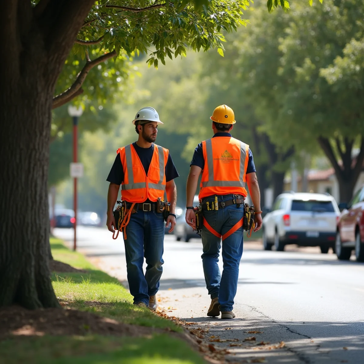Commercial property tree audit establishing maintenance baseline