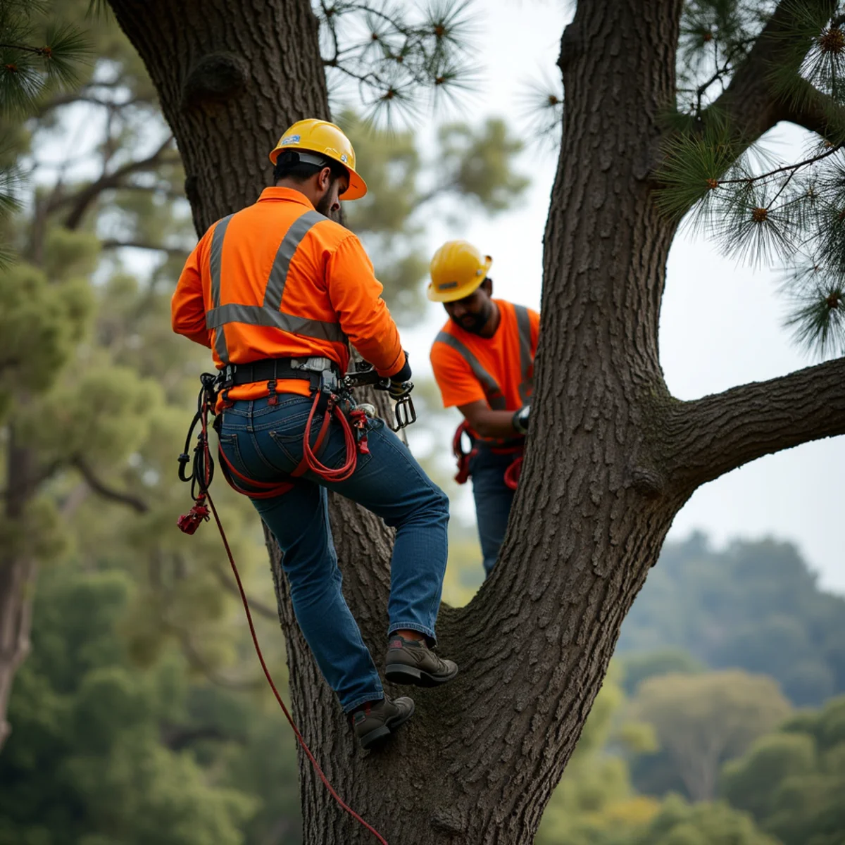Multi-year phased pruning contract maintaining consistent commercial budget