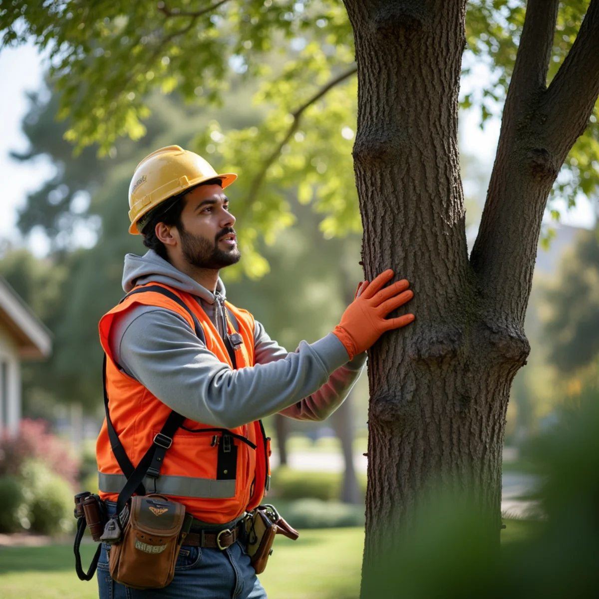 Common area tree hazard evaluation protecting HOA residents and visitors