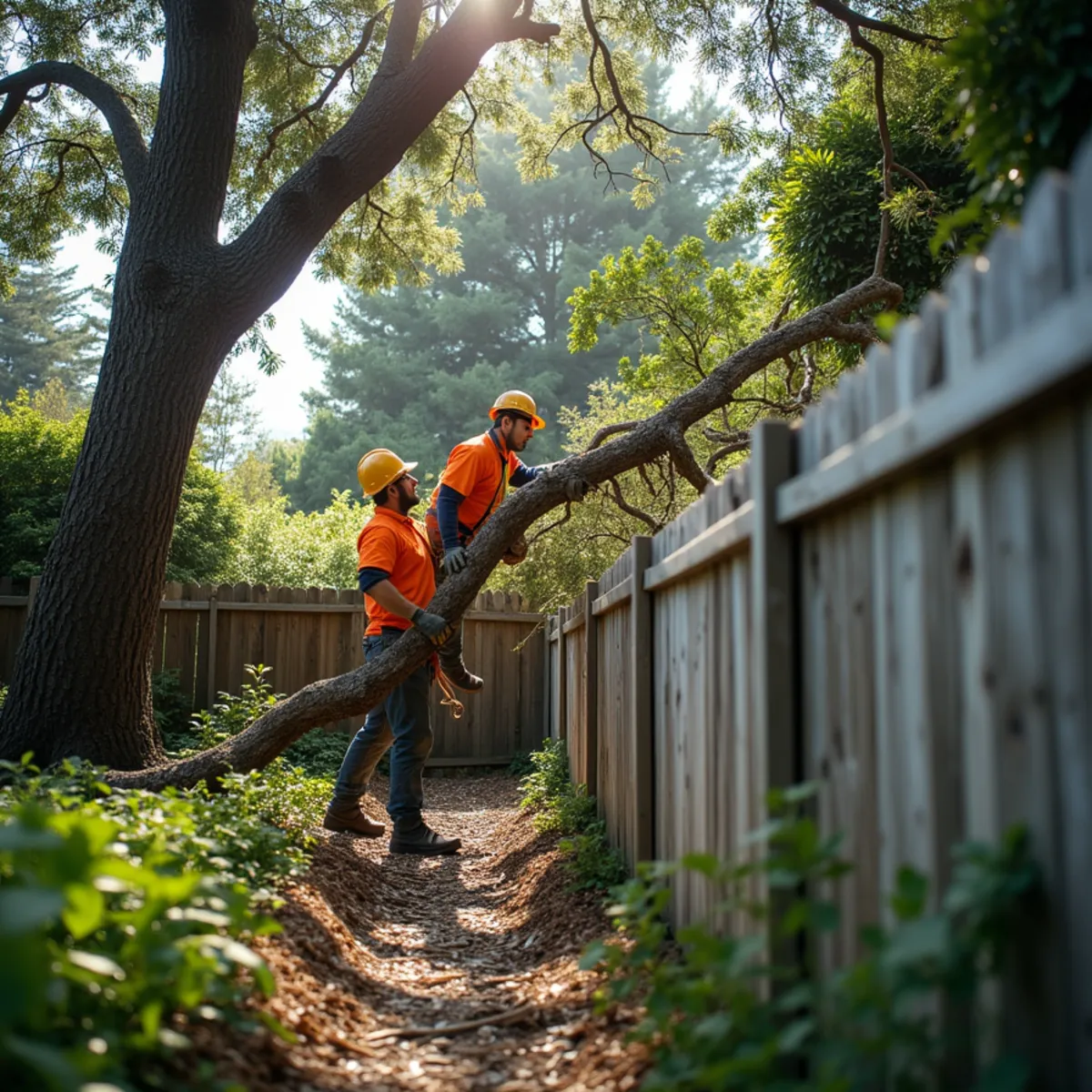 A Neighbor's Tree Fell on My Property: Who Pays in California?