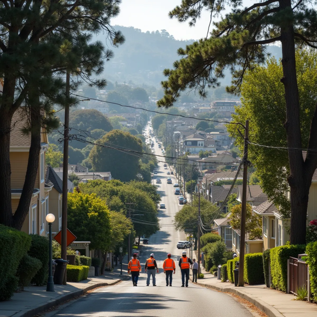 Brisbane mountain-side tree care and steep-slope arborist service