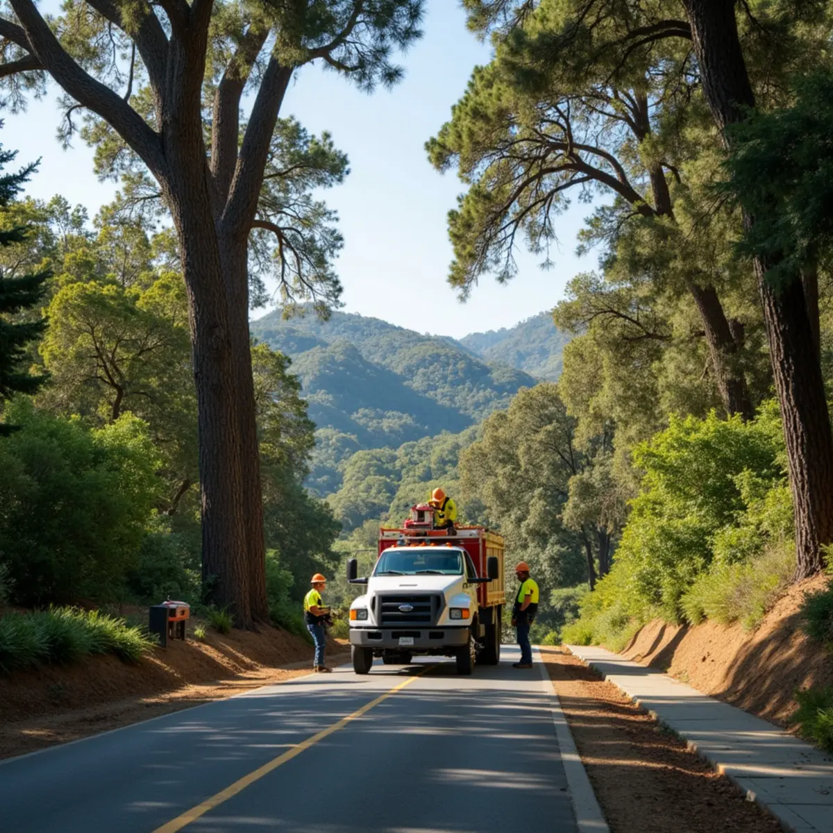 Tree service operations in Menlo Park, CA