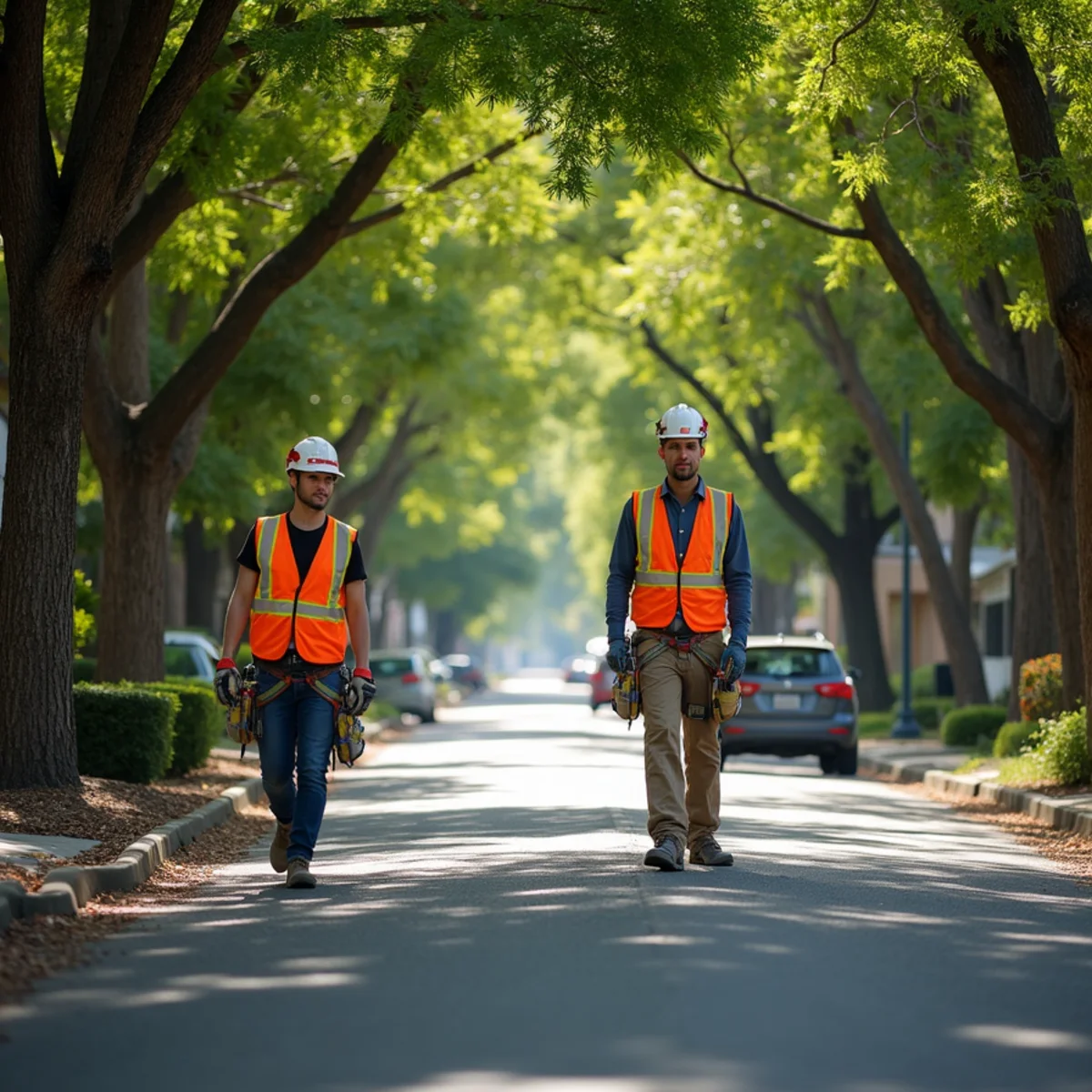 Mountain View suburban tree trimming and shade tree preservation