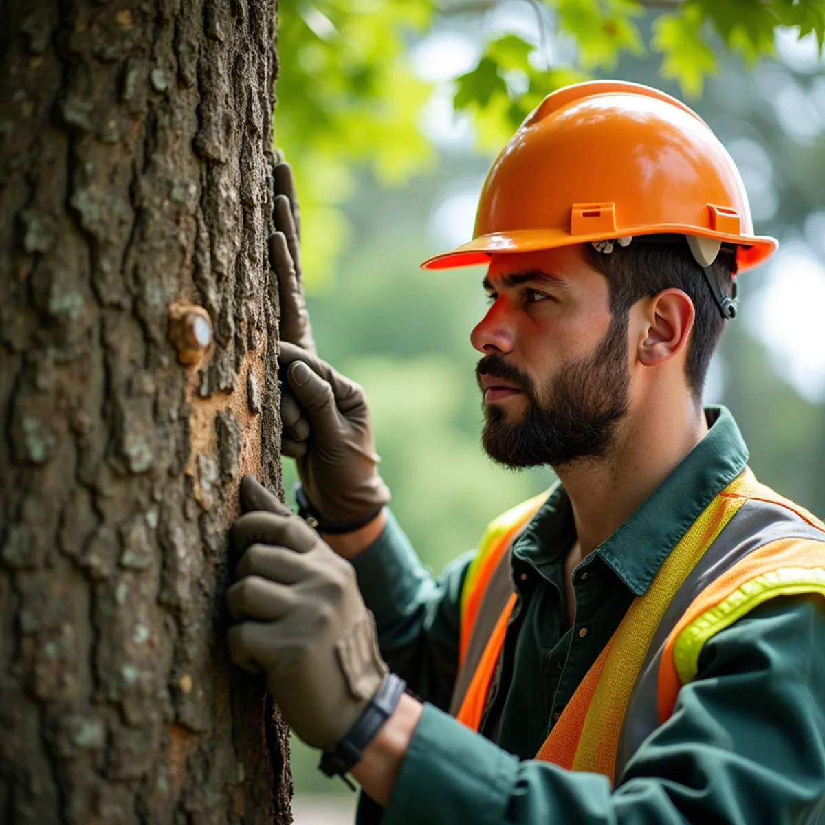 Foliar disease diagnostics and tree health assessment in Mountain View
