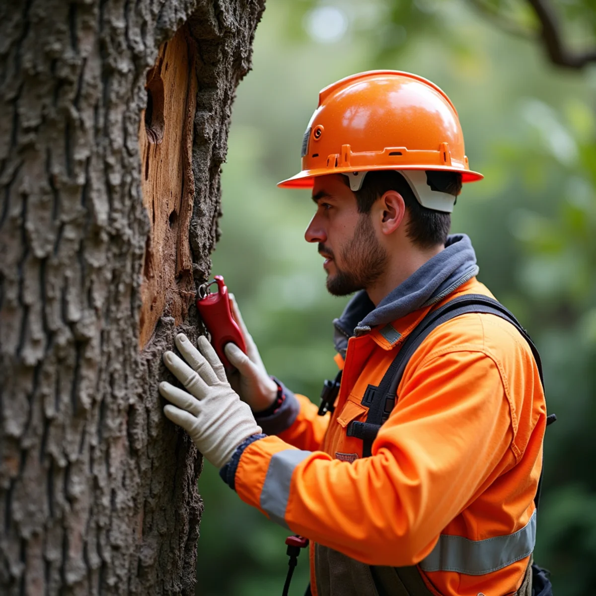 San Carlos tree risk assessment and structural defect evaluation