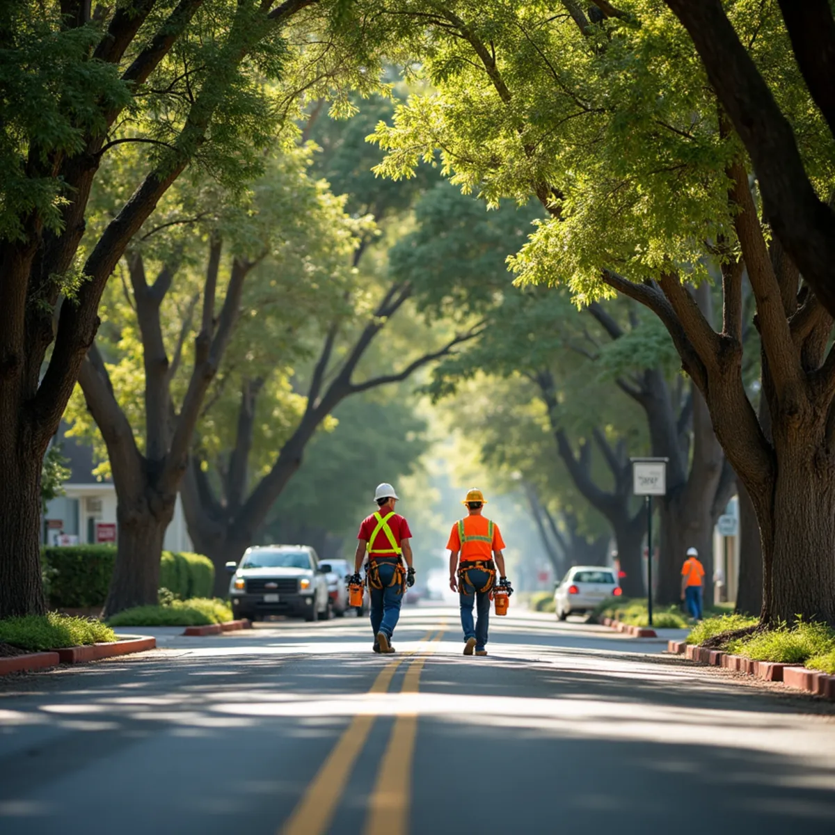 Stanford residential canopy care and native valley oak preservation