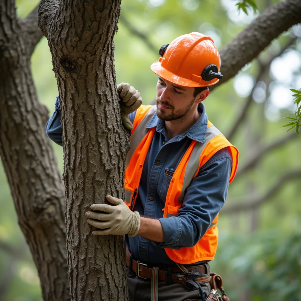 ANSI A300 lateral branch reduction cut maintaining tree shape